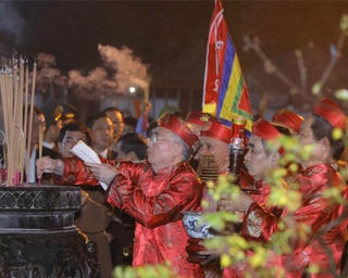 Trang trọng lễ Khai ấn đền Trần Xuân Quý Mão 2023