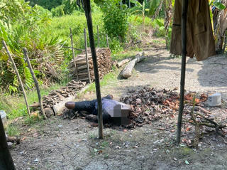 Vĩnh Long: Phát hiện thi thể người đàn ông đang phân hủy trước căn chòi