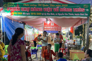 Hàng Việt 'tỏa sáng' thị trường Vĩnh Long 