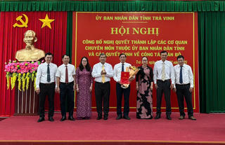 Trà Vinh bổ nhiệm lãnh đạo 6 sở mới sáp nhập