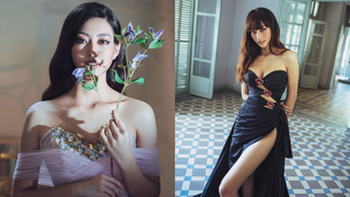 Hoa hậu Lương Thùy Linh đẹp quyến rũ tuổi 20