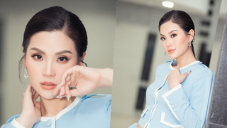 Á hậu Diễm Trang trở lại công việc sau 9 tháng mắc kẹt tại Ba Lan