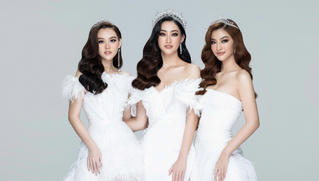 Lương Thùy Linh, Kiều Loan, Tường San 'đọ sắc vóc'