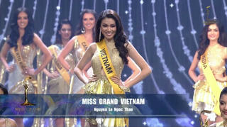 Ngọc Thảo dừng chân đầy hãnh diện ở top 20 Miss Grand International 2020