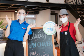 Xuân Bắc, Huyền My tham gia chuẩn bị 'Triệu bữa cơm - Hà Nội nghĩa tình'