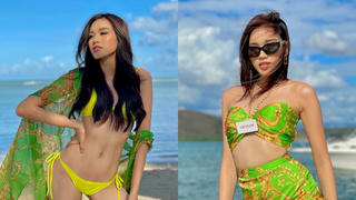 Đỗ Thị Hà khoe body quyến rũ trong loạt bikini sắc màu tại Miss World 2021