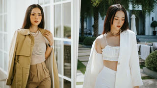Diệp Bảo Ngọc diện áo khoe eo thon