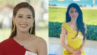 Đỗ Thị Hà “ghi điểm” khi tặng váy cho Miss Mexico tại Miss World 2021