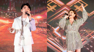 Trung Quang, Xuân Nghi “cháy hết mình” trên sân khấu