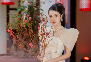 Á hậu Hương Ly bật mí kế hoạch đón Tết 