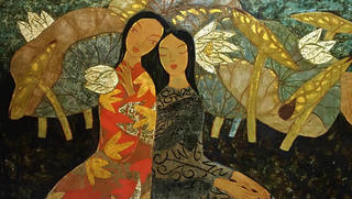 Bữa tiệc sắc màu tại triển lãm “Hợp” 