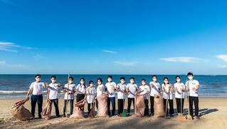 Huda thực hiện chương trình làm đẹp biển tại Hà Tĩnh và Quảng Nam