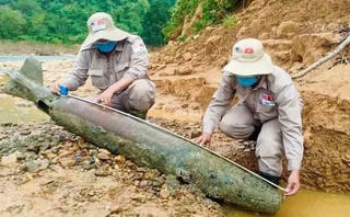 Phát hiện 2 quả bom nặng 567kg còn nguyên ngòi nổ