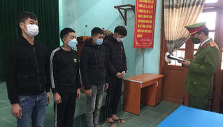 Công an Quảng Trị bắt nhóm 4 đối tượng để điều tra về hành vi cố ý gây thương tích