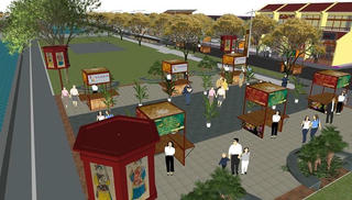 Phố đêm Hoàng Thành Huế sẽ khai trương vào tối 31/12/2021