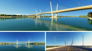 Gần 500 tỷ đồng xây cầu mới bắc qua sông Thạch Hãn