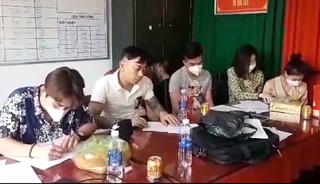 Phát hiện 8 đối tượng phê ma túy trong khách sạn lúc nửa đêm