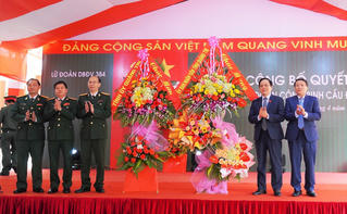 Quảng Trị thành lập Lữ đoàn Công binh cầu đường dự bị động viên 384 