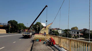 Quảng Trị: Các hạng mục trang trí “quái lạ” ở cầu Đại An đã được tháo dỡ