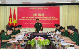 Khảo sát, kiểm tra tình thực hiện công tác cán bộ tại Thừa Thiên Huế 