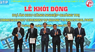 Chủ tịch nước dự lễ khởi động Dự án Khu công nghiệp Quảng Trị