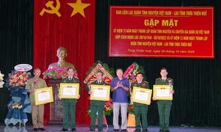 Kỷ niệm 73 năm Ngày truyền thống Quân tình nguyện và chuyên gia Việt Nam tại Lào
