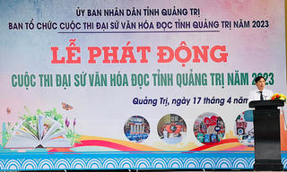 Quảng Trị tổ chức cuộc thi Đại sứ Văn hóa đọc cấp tỉnh lần thứ V năm 2023