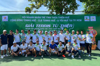 Giải Tennis từ thiện chắp cánh những ước mơ
