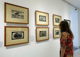 Tranh khắc gỗ đất nước Việt Nam trên Cửu đỉnh triều Nguyễn