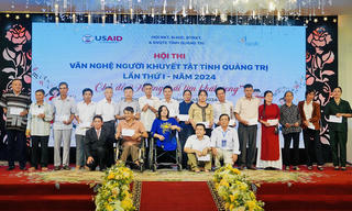 Hội thi văn nghệ người khuyết tật tỉnh Quảng Trị lần thứ I