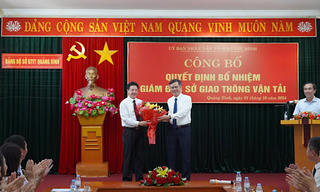 Quảng Bình có tân Giám đốc Sở Giao thông Vận tải