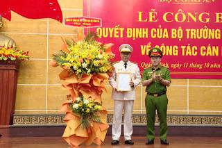 Đại tá Nguyễn Thanh Liêm làm Giám đốc Công an tỉnh Quảng Bình
