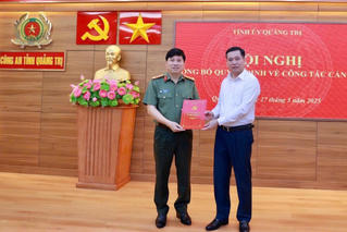 Giám đốc Công an Quảng Trị tham gia Ban Thường vụ Tỉnh ủy