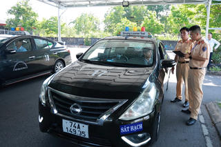 Công an tỉnh Quảng Trị tổ chức sát hạch cấp giấy phép lái xe ô tô đợt đầu tiên