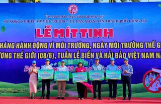 Quảng Trị: Mít tinh hưởng ứng Tháng Hành động vì môi trường và Ngày Đại dương thế giới năm 2025