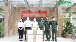 Dược phẩm Abipha chung tay ủng hộ phòng chống dịch COVID-19