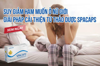 Suy giảm ham muốn ở nữ giới, giải pháp cải thiện từ Spacaps