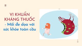 Dùng kháng sinh chữa viêm đường tiết niệu – Làm sao để không bị kháng thuốc?