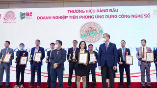 Dược phẩm Abipha nhận giải “Thương hiệu hàng đầu Việt Nam” cho nhãn hàng Abipolis