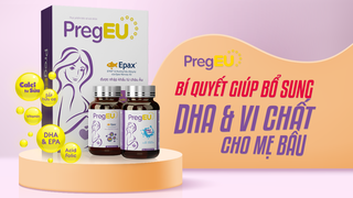 PregEU - Bí quyết giúp bổ sung DHA & vi chất cho mẹ bầu Việt