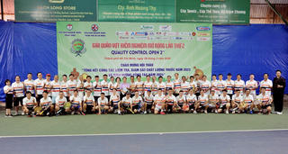 Dược phẩm quốc tế Abipha giành giải 3 Giải tennis Ngành kiểm nghiệm mở rộng 2024