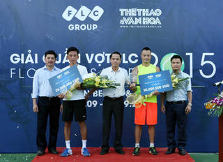 Hoàng Thành Trung vô địch Giải quần vợt FLC 2015 