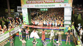 Sôi động giải chạy Gia Lai City Trail 2024 - Giấc mơ đại ngàn 