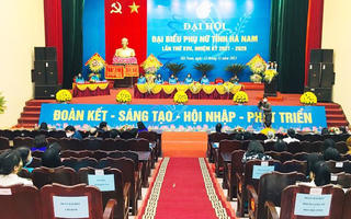 Hà Nam tổ chức Đại hội Đại biểu Phụ nữ nhiệm kỳ 2021-2026