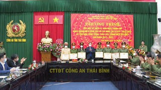 Thái Bình: Đoàn thanh niên Công an tỉnh tổ chức kỷ niệm 91 ngày thành lập Đoàn TNCS Hồ Chí Minh (26/3/1931 - 26/3/2022) 