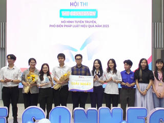 ĐH Luật TP HCM: Sôi nổi các hoạt động hưởng ứng Ngày Pháp luật Việt Nam 9/11