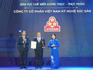VISSAN nhận danh hiệu Thương hiệu Vàng TP HCM 2023 