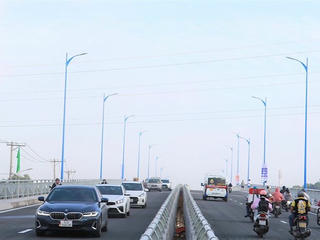 Thông xe cầu Nam Lý tại TP HCM