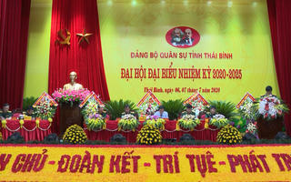 Đảng bộ Quân sự tỉnh Thái Bình tổ chức thành công Đại hội nhiệm kỳ 2020 - 2025