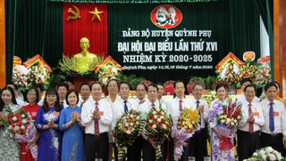 Đảng bộ huyện Quỳnh Phụ tổ chức thành công Đại hội Đại biểu lần thứ XVI, nhiệm kỳ 2020 - 2025